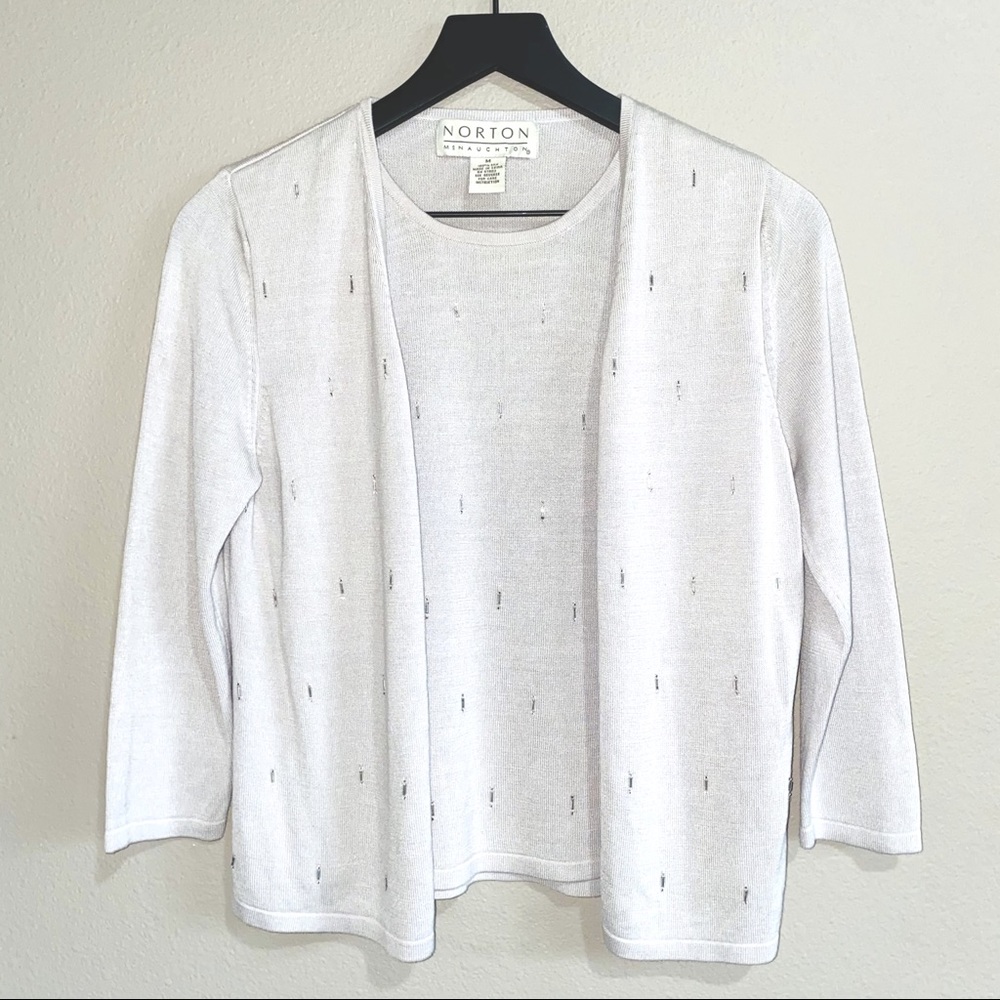 Norton McNauchton 100% silk top & camisole